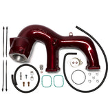 2017-2026 Duramax High Flow Y-Bridge Kit, WCFab Red (Illusion Cherry) - Wehrli Custom Fabrication