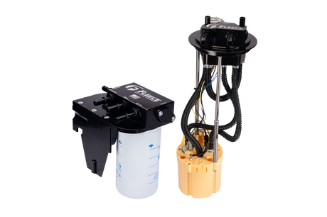 2017-2024 Powerstroke Short Bed PowerFlo Lift Pump w/ Under Bed Filter Kit (FPE-PF-FMC-1724-SB-KIT)