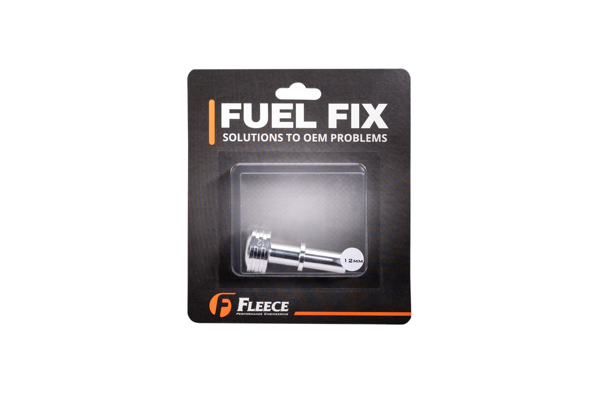 Universal 12mm Fuel Line Quick Connect Male Plug (FPE-PLUG-12MM-QC)