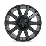Fuel 1PC D437 CONTRA - Satin Black-Wheels-Fuel-Dirty Diesel Customs