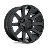 Fuel 1PC D437 CONTRA - Satin Black-Wheels-Fuel-D43718907050-Dirty Diesel Customs