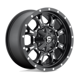 Fuel 1PC D517 KRANK - Matte Black Milled-Wheels-Fuel-D51717902645-Dirty Diesel Customs