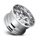 Fuel 1PC D536 MAVERICK - Chrome Plated-Wheels-Fuel-Dirty Diesel Customs