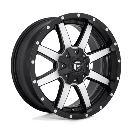 Fuel 1PC D537 MAVERICK - Matte Black Machined-Wheels-Fuel-Dirty Diesel Customs