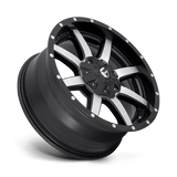 Fuel 1PC D537 MAVERICK - Matte Black Machined-Wheels-Fuel-Dirty Diesel Customs