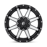 Fuel 1PC D537 MAVERICK - Matte Black Machined-Wheels-Fuel-Dirty Diesel Customs
