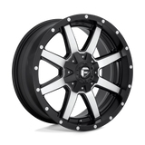 Fuel 1PC D537 MAVERICK - Matte Black Machined-Wheels-Fuel-D53720901750-Dirty Diesel Customs