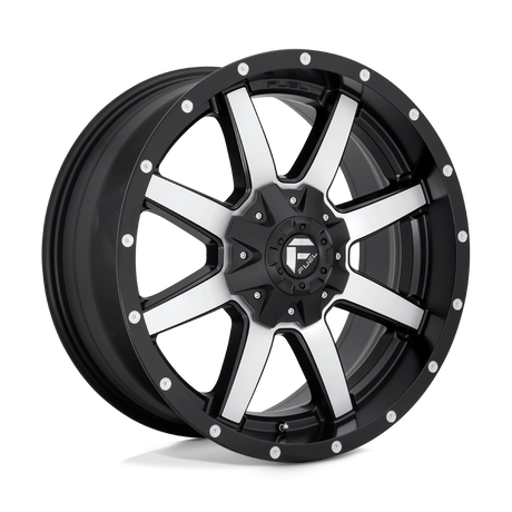 Fuel 1PC D537 MAVERICK - Matte Black Machined-Wheels-Fuel-D53720901750-Dirty Diesel Customs