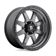 Fuel 1PC D552 TROPHY - Matte Gun Metal Black Bead Ring-Wheels-Fuel-D55217856545-Dirty Diesel Customs