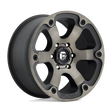 Fuel 1PC D564 BEAST - Matte Black Double Dark Tint-Wheels-Fuel-D56416808345-Dirty Diesel Customs