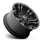 Fuel 1PC D569 VAPOR - Matte Black Double Dark Tint-Wheels-Fuel-Dirty Diesel Customs