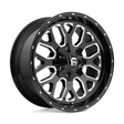 Fuel 1PC D588 TITAN - Gloss Black Milled-Wheels-Fuel-D58818909452-Dirty Diesel Customs