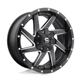 Fuel 1PC D594 RENEGADE - Matte Black Milled-Wheels-Fuel-Dirty Diesel Customs