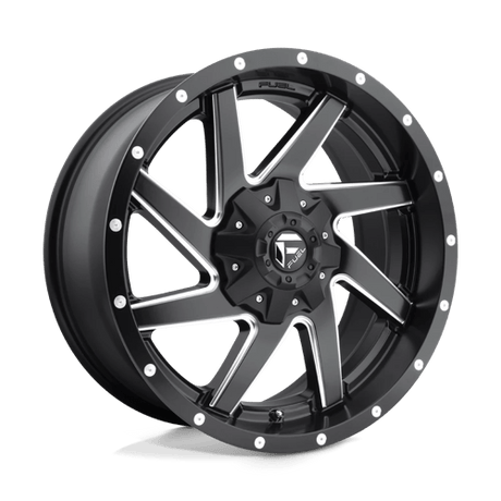 Fuel 1PC D594 RENEGADE - Matte Black Milled-Wheels-Fuel-Dirty Diesel Customs
