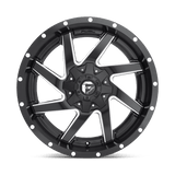 Fuel 1PC D594 RENEGADE - Matte Black Milled-Wheels-Fuel-Dirty Diesel Customs