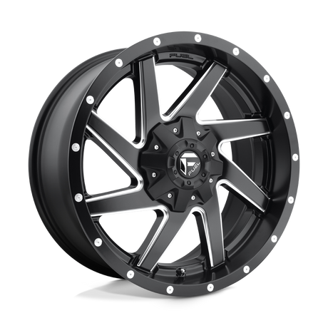Fuel 1PC D594 RENEGADE - Matte Black Milled-Wheels-Fuel-Dirty Diesel Customs