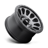 Fuel 1PC D601 VECTOR - Matte Gun Metal Black Bead Ring-Wheels-Fuel-Dirty Diesel Customs