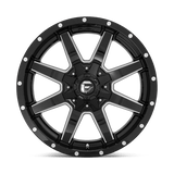 Fuel 1PC D610 MAVERICK - Gloss Black Milled-Wheels-Fuel-Dirty Diesel Customs