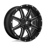 Fuel 1PC D610 MAVERICK - Gloss Black Milled-Wheels-Fuel-D6101785G157-Dirty Diesel Customs