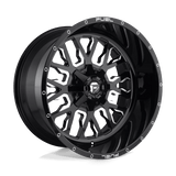 Fuel 1PC D611 STROKE - Gloss Black Milled-Wheels-Fuel-Dirty Diesel Customs
