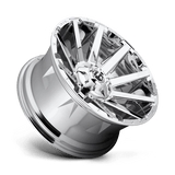 Fuel 1PC D614 CONTRA - Chrome Plated-Wheels-Fuel-Dirty Diesel Customs