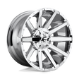 Fuel 1PC D614 CONTRA - Chrome Plated-Wheels-Fuel-D61420001747-Dirty Diesel Customs