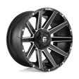 Fuel 1PC D616 CONTRA - Matte Black Milled-Wheels-Fuel-D61620009846-Dirty Diesel Customs