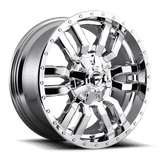 Fuel 1PC D631 SLEDGE - Chrome Plated-Wheels-Fuel-Dirty Diesel Customs