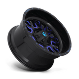 Fuel 1PC D645 STROKE - Gloss Black Blue Tinted Clear-Wheels-Fuel-Dirty Diesel Customs