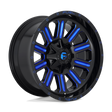 Fuel 1PC D646 HARDLINE - Gloss Black Blue Tinted Clear-Wheels-Fuel-D64620907050-Dirty Diesel Customs