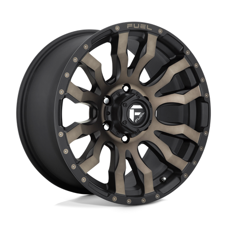 Fuel 1PC D674 BLITZ - Matte Black Double Dark Tint-Wheels-Fuel-Dirty Diesel Customs