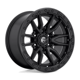 Fuel 1PC D679 REBEL - Matte Black-Wheels-Fuel-Dirty Diesel Customs