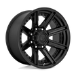 Fuel 1PC D709 ROGUE - Matte Black-Wheels-Fuel-D70920001747-Dirty Diesel Customs