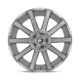 Fuel 1PC D714 CONTRA PLATINUM - Brushed Gun Metal Tinted Clear-Wheels-Fuel-Dirty Diesel Customs