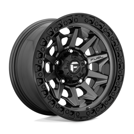 Fuel 1PC D716 COVERT - Matte Gun Metal Black Bead Ring-Wheels-Fuel-Dirty Diesel Customs