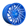 Fuel 1PC D774 TYPHOON - Anodized Blue Milled-Wheels-Fuel-D77420009847-Dirty Diesel Customs