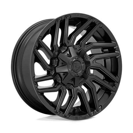 Fuel 1PC D775 TYPHOON - Matte Black-Wheels-Fuel-D77520009847-Dirty Diesel Customs
