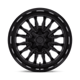 Fuel 1PC D796 ARC - Matte Black W/ Gloss Black Lip-Wheels-Fuel-Dirty Diesel Customs