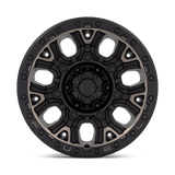 Fuel 1PC D824 TRACTION - Matte Black W/ Double Dark Tint-Wheels-Fuel-Dirty Diesel Customs
