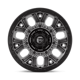 Fuel 1PC D825 TRACTION - Matte Gunmetal W/ Black Ring-Wheels-Fuel-Dirty Diesel Customs