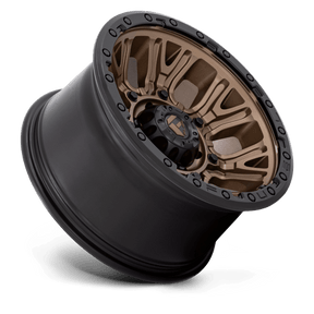 Fuel 1PC D826 TRACTION - Matte Bronze W/ Black Ring-Wheels-Fuel-Dirty Diesel Customs