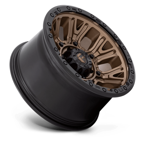Fuel 1PC D826 TRACTION - Matte Bronze W/ Black Ring-Wheels-Fuel-Dirty Diesel Customs