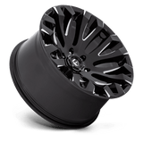 Fuel 1PC D828 QUAKE - Gloss Black Milled-Wheels-Fuel-Dirty Diesel Customs