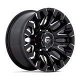 Fuel 1PC D828 QUAKE - Gloss Black Milled-Wheels-Fuel-D82818901750-Dirty Diesel Customs