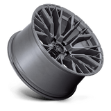 Fuel 1PC D848 REBAR - Matte Gunmetal-Wheels-Fuel-Dirty Diesel Customs