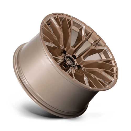 Fuel 1PC D850 REBAR - Platinum Bronze Milled-Wheels-Fuel-Dirty Diesel Customs