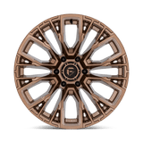 Fuel 1PC D850 REBAR - Platinum Bronze Milled-Wheels-Fuel-Dirty Diesel Customs