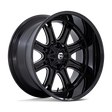 Fuel 1PC DARKSTAR - Gloss Black Milled-Wheels-Fuel-FC853BE20106718N-Dirty Diesel Customs