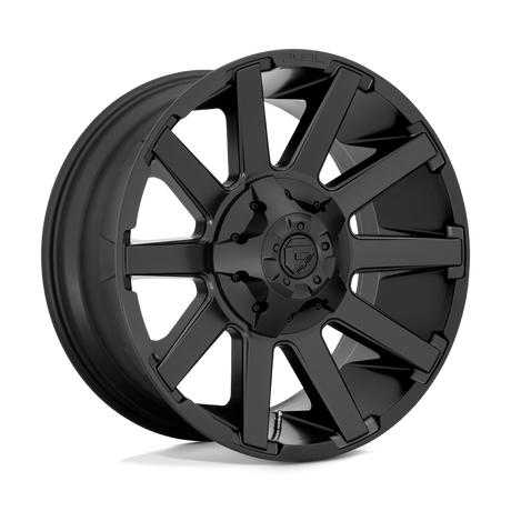 Fuel D437 CONTRA - Satin Black-Wheels-Fuel-Dirty Diesel Customs