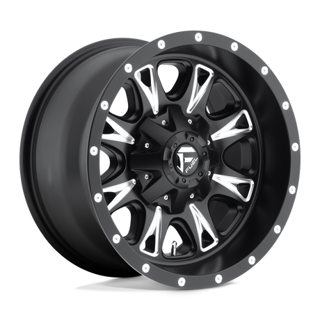 Fuel D513 THROTTLE - Matte Black Milled-Wheels-Fuel-Dirty Diesel Customs